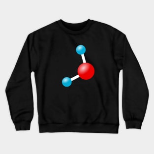 Water molecule Crewneck Sweatshirt